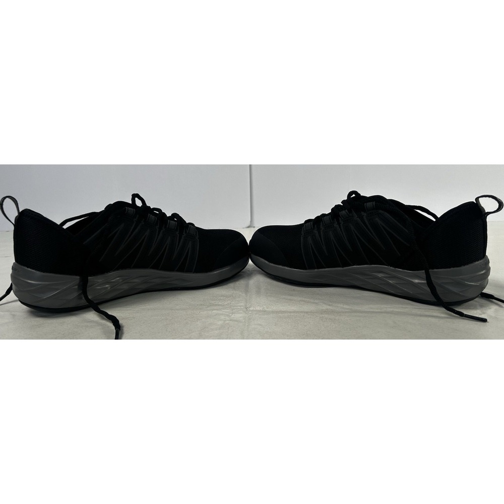 REEBOK ASTRORIDE UNISEX WORK ATHLETIC STEEL TOE BLACK SHOE RB2211 MENS 7 WOMEN 9 - Picture 12 of 15